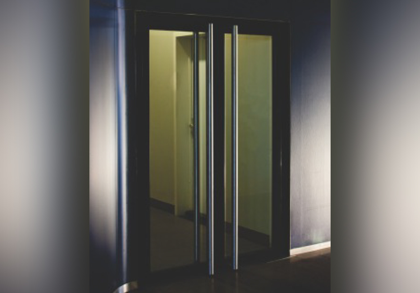 FIREGLASS used as a Fire Resistive escape door and stairways