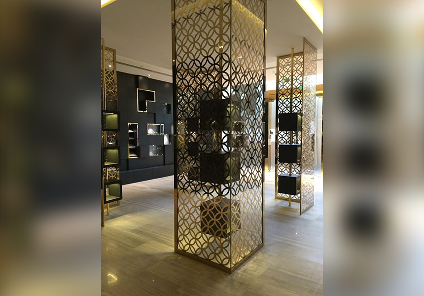 DECOVIEW™-Stainless Steel Metal Screen Partition