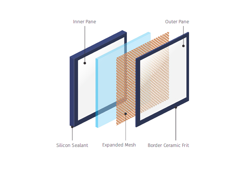 VIVIDVIEW® Expanded Mesh construction