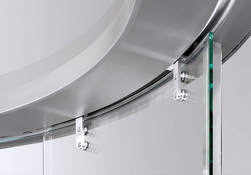 CURVEVIEW™  used in Top Hung Sliding Systems